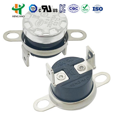 Termostato KSD301 250V16A, termostato bimetálico KSD302 250V 25A, protetor de temperatura