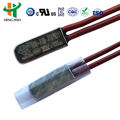 Fusível térmico KSD9700 Fusível térmico BW9700 Fusível térmico BW-ABS Bimetálico