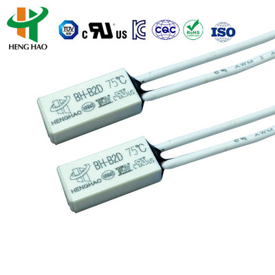 Fusível Térmico de Rearme Automático com Faixa de Temperatura de 50-150℃, 10000 Ciclos de Vida e Carcaça Metálica Grande