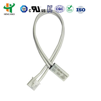 Termofusível termostático de rearme automático KSD9700 com faixa de temperatura de 0-250℃ e caixa de baquelite para aplicações normalmente fechadas ou normalmente abertas