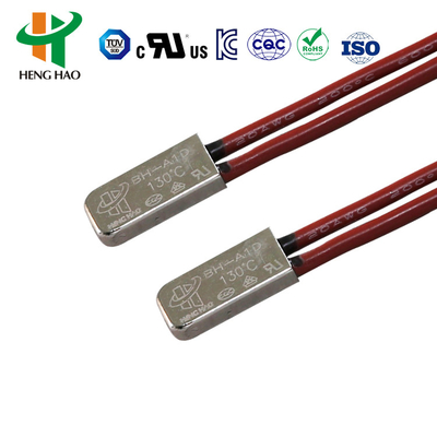 H21 Bimetal Thermostat 250V 16A 50-150C KSD9700 Comutador de temperatura de fusível térmico para triturador de papel