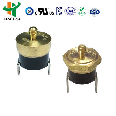 KSD301 Termostato Temperatura controlada KSD301 Termostato bimetal para ventilador de refrigeração de automóveis