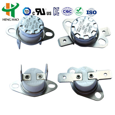 KSD301 H31 Controlador de temperatura termostático bimetal com 100000 ciclos e faixa de -10~300°C para ventilador de refrigeração de automóveis