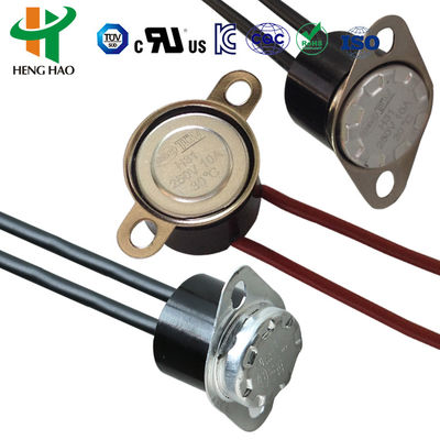 KSD301 Controlador de temperatura H31 Termostato bimetal para ventilador de refrigeração de automóveis KSD301