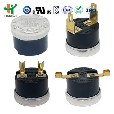 Termostato Bimetálico KSD301 Termostato Auto Reset Fusão Térmica Fusão Térmica