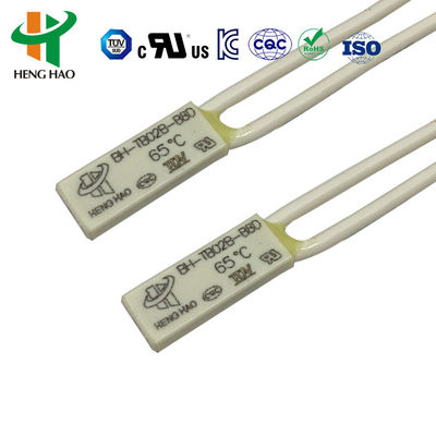 BW-ABJ Auto Reset Fuse térmico Ksd9700 Switch com controlo de temperatura 9700k Fuse térmico