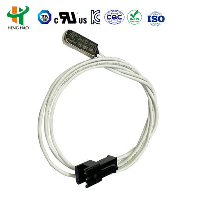 BW-ABJ Auto Reset Fuse térmico Ksd9700 Switch com controlo de temperatura 9700k Fuse térmico