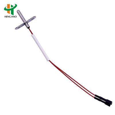 Steel Head NTC Thermistor Temperature Sensor with B25/85 2 Wire and 3 Wire Options for Car Refrigerator