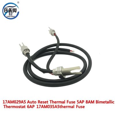 17AM029A5 Auto-Reset Fuse térmico 5AP 8AM Bimetallic Thermostat 6AP 17AM035A5 Fuse térmico