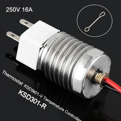 250V 16A Termostato KSD301 KSD301-V Controlador de temperatura KSD301-R Controlador de temperatura