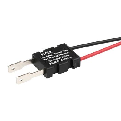 Reinicialização automática Mini Switch térmico com 30~150°C Temperatura de funcionamento 24V DC Voltage Rating e 10000 Life Times