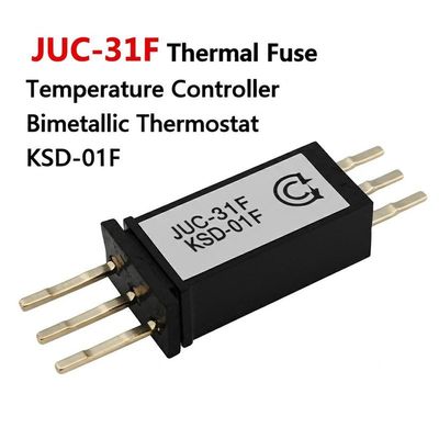 JUC-31F Controlador de temperatura do fusível térmico termostato bimetálico KSD-01F