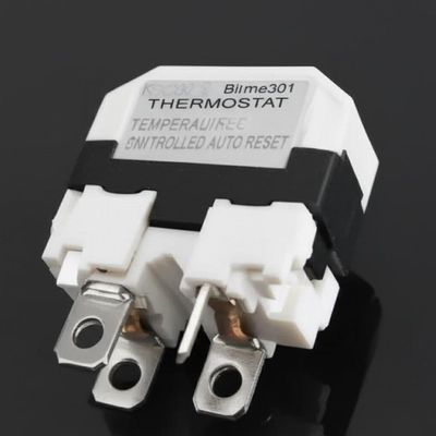 KSD301 Comutador com controlo de temperatura do termostato bimetal com 100000 ciclos 250V 16A e faixa de 0-250°C