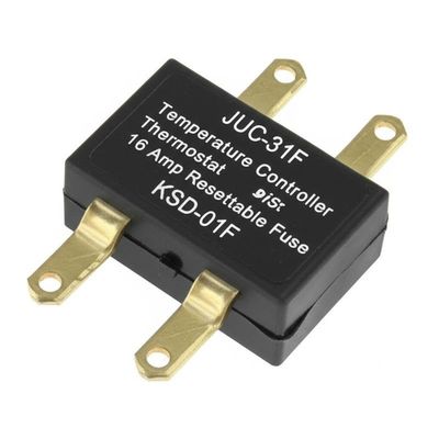 JUC-31F Controlador de temperatura Termostato 16 Amp Fusível reiniciável KSD-01F