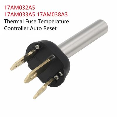 17AM032A5 17AM033A5 17AM038A3 Controlador de temperatura de fusível térmico com 50-180°C Intervalo de operação AC-250V 10A DC-16V 20A Reinicialização automática