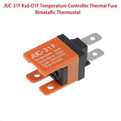 Controlador de temperatura JUC-31F Ksd-O1f Fusível térmico com faixa de temperatura de 0~150 Normalmente fechado ou aberto Reset automático ou manual