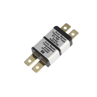 Fusível Térmico de Rearme Automático com Faixa de Temperatura de 50-150℃, 10000 Ciclos de Vida e Carcaça Metálica Grande