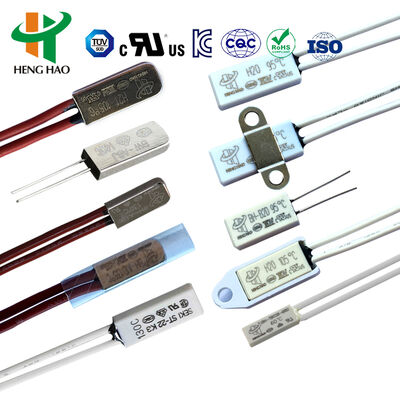 Interruptor de sobrecarga térmica de motor nominal de 250V 25A para aparelho de aquecimento elétrico, protetor de temperatura 9700k