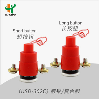 Interruptor eliminado térmico de KSD302D 250V 16A 53C para o carretel de cabo KSD302B 250V 16A 63C