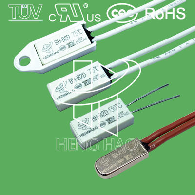 BH-B2D superaquecem o interruptor da proteção térmica avaliaram a proteção da temperatura da sobrecarga de 250v 5a com UL TUV KC CQC