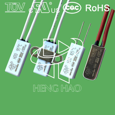 UL habilitado térmico TUV CQC KC 250V 5-16A 30-150C do interruptor térmico da temperatura da bomba do fusível do protetor do calor do motor BW9700